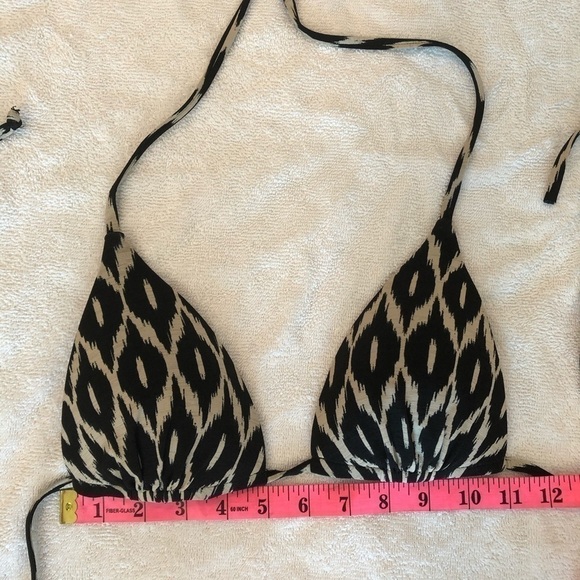 Robin Piccone Animal Print Swimsuit Top Size S - Picture 5 of 15